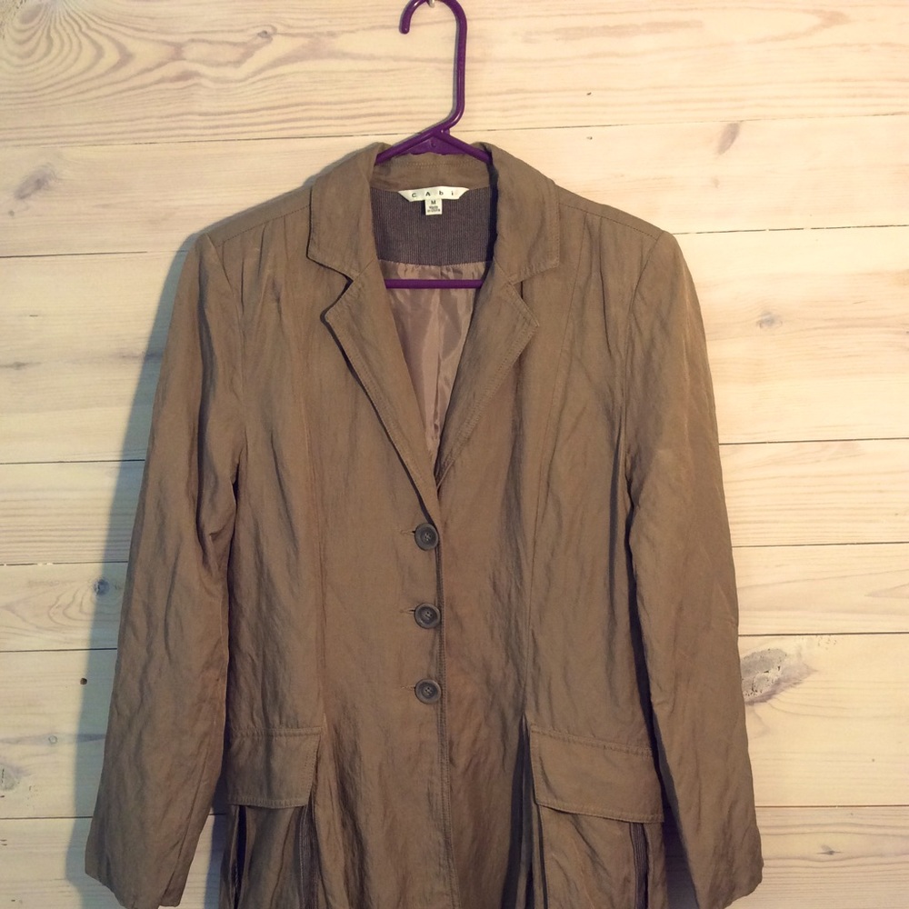 CAbi bronze lined jacket
